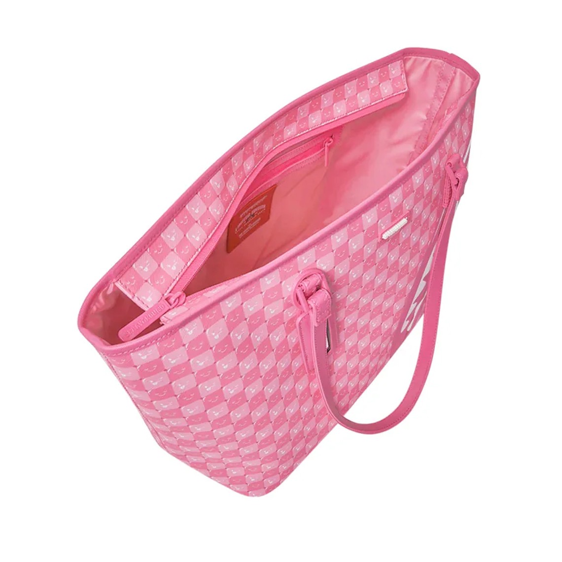 Borsa Pink New Check Faces Sprayground