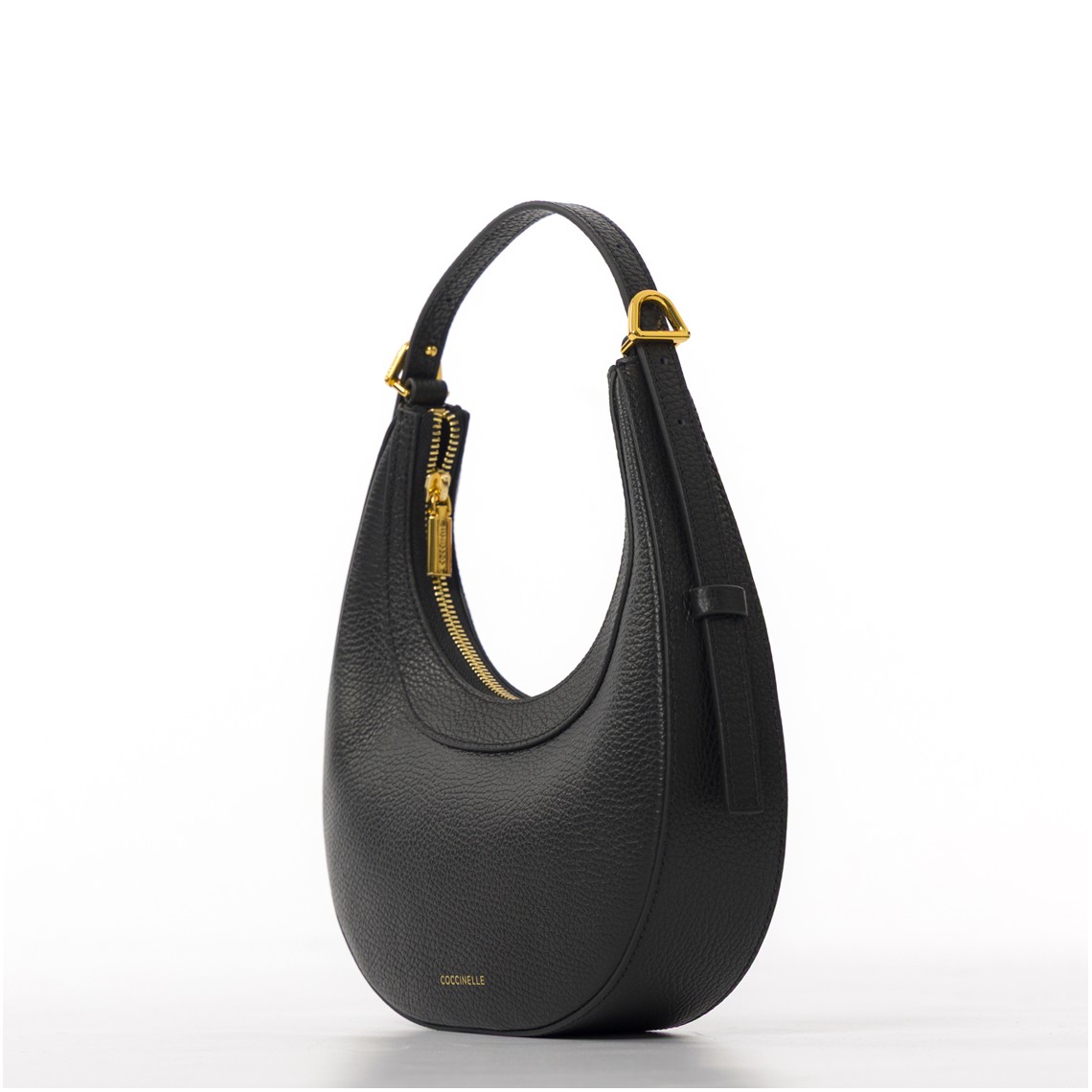 Borsa Whisper Hobo Coccinelle in pelle a grana
