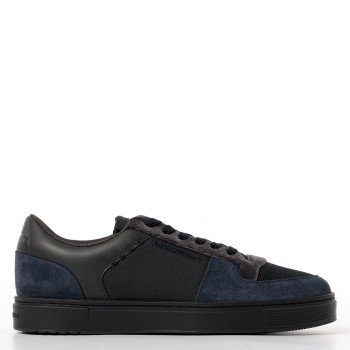 Sneakers Emporio Armani con tomaia in pelle scamosciata