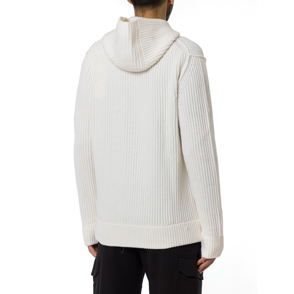 Cardigan con cappuccio C.P. Company