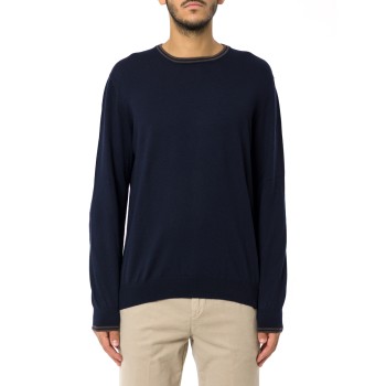 Pull girocollo in lana Fay