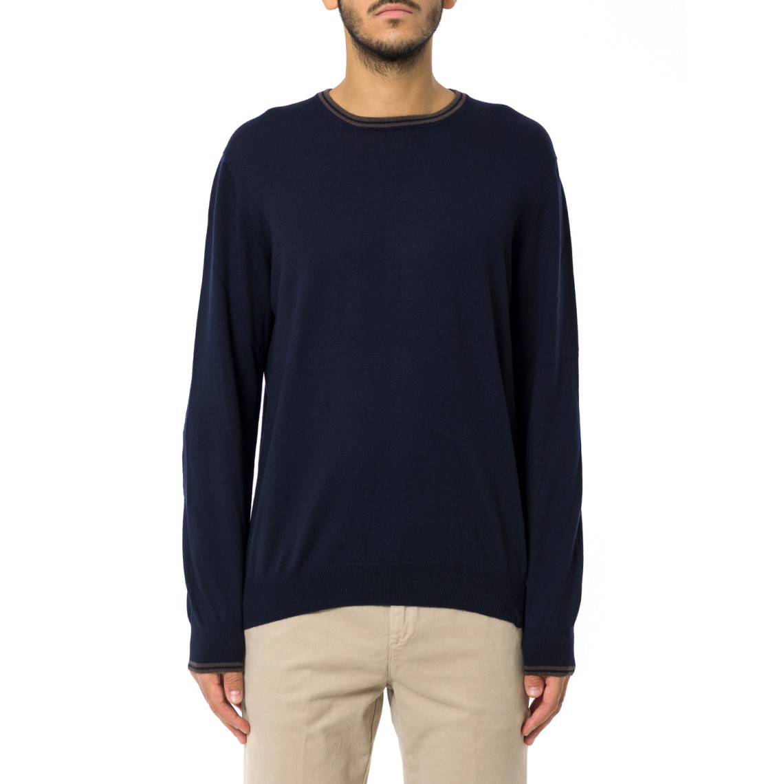 Pull girocollo in lana Fay