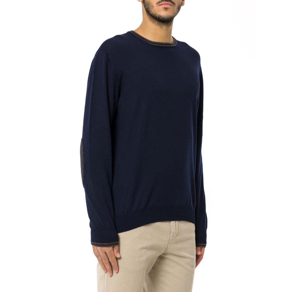 Pull girocollo in lana Fay