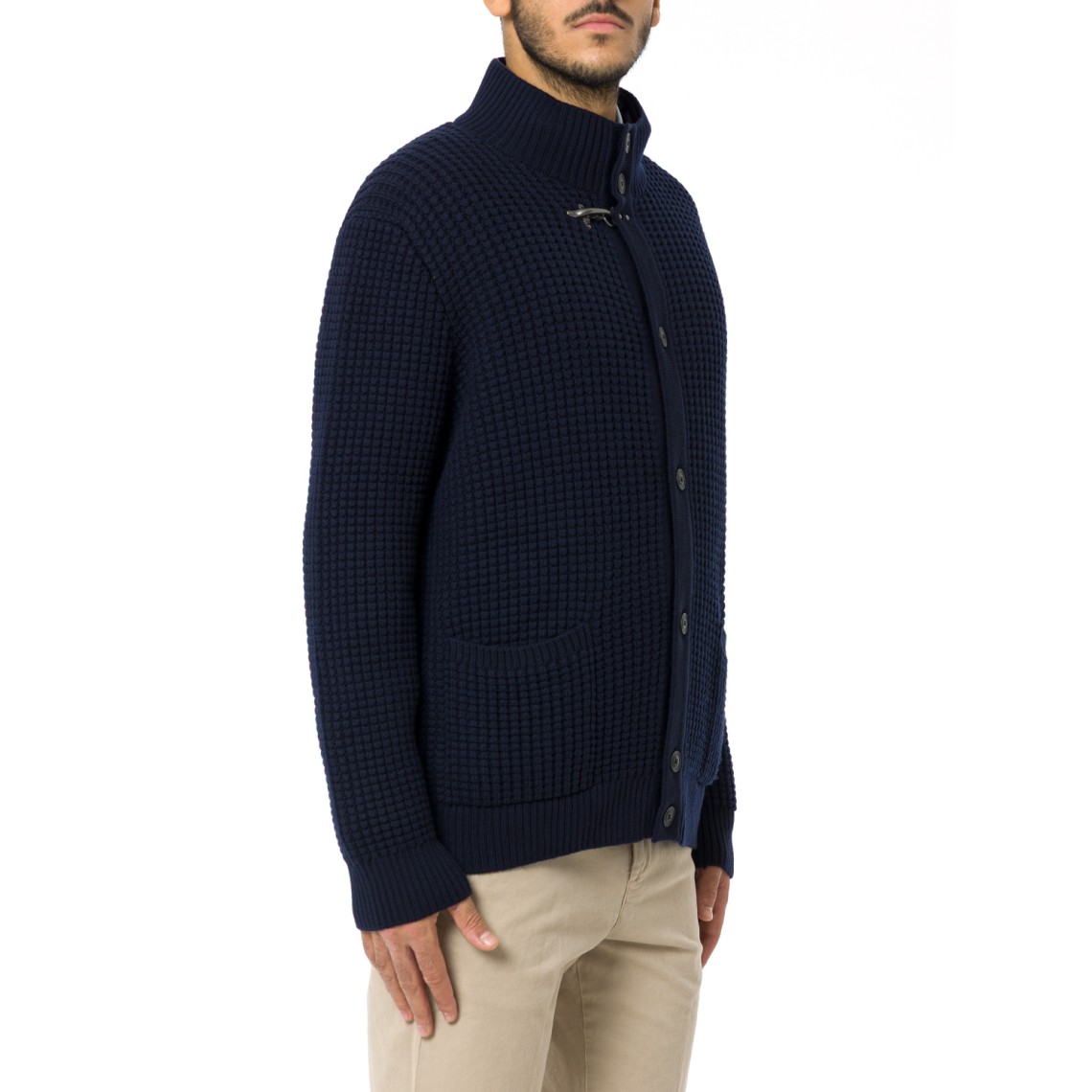 Cardigan 3 in 1 in lana Fay
