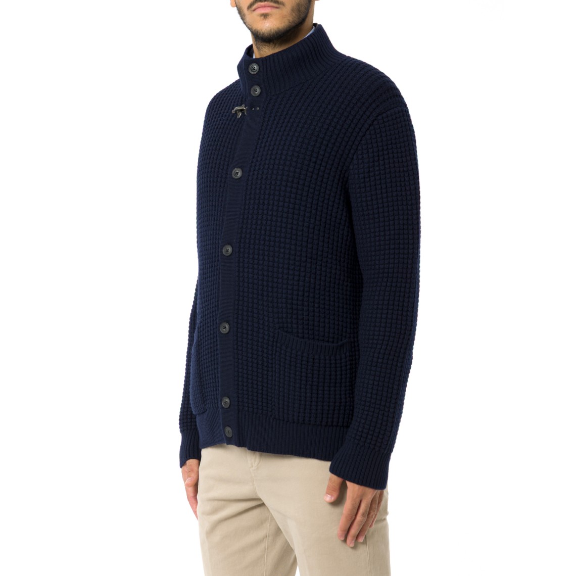 Cardigan 3 in 1 in lana Fay