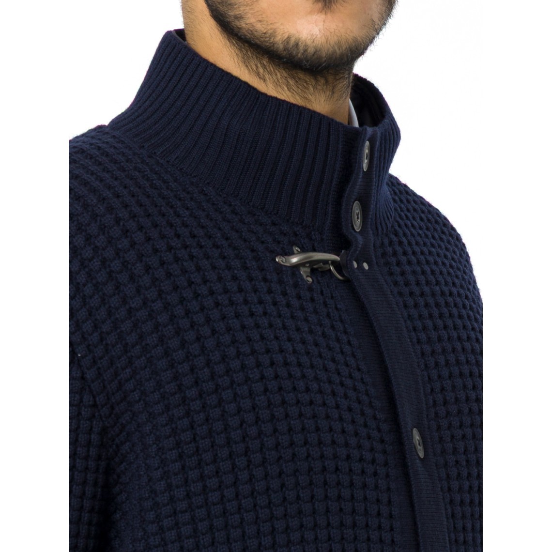 Cardigan 3 in 1 in lana Fay