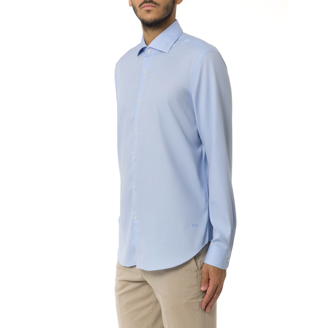 Camicia Travel regular fit in cotone Fay