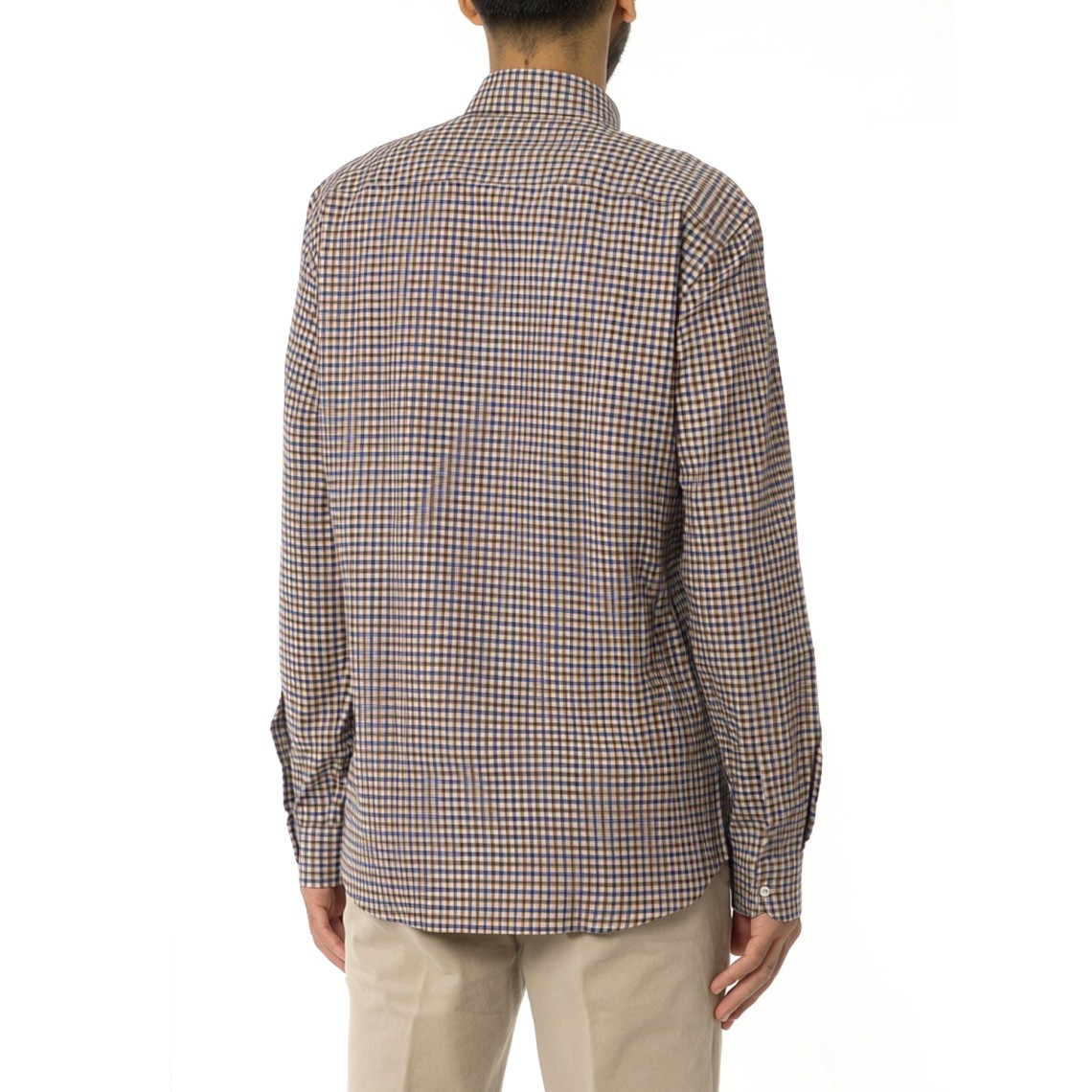 Camicia Travel regular fit in cotone Fay
