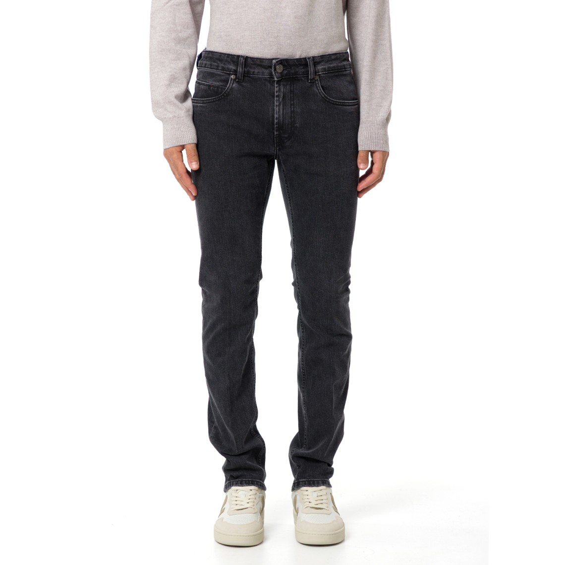 Jeans 5 tasche in denim stretch Fay