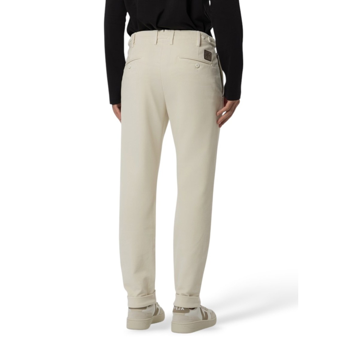 Pantaloni in velluto cropped slim fit Henry Jacob Cohen