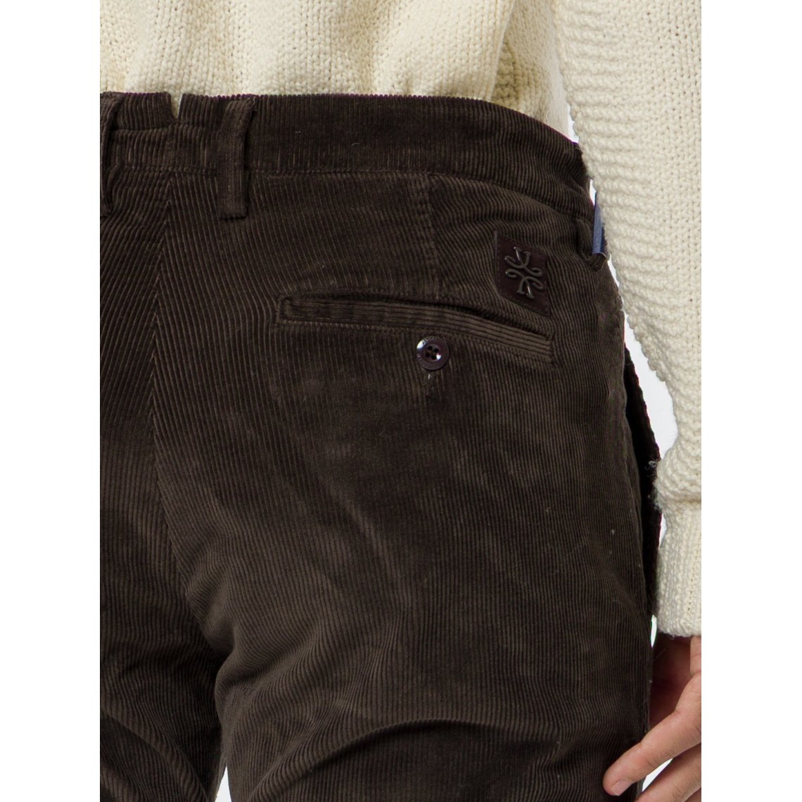 Pantaloni in velluto a coste slim fit Bobby Jacob Cohen