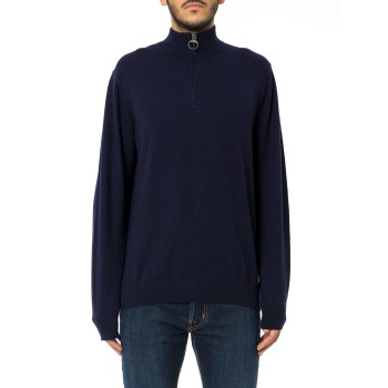 Maglione con zip corta Ronson in lana e cashmere Barbour