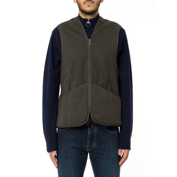 Gilet/fodera in pile caldo con cerniera Barbour