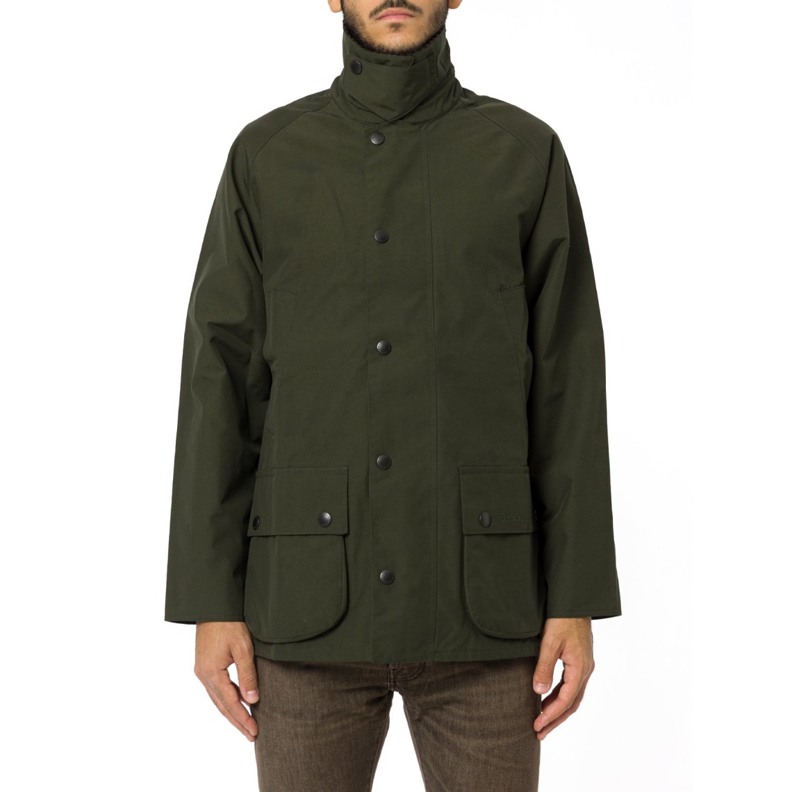 Giacca antipioggia Bedale dal taglio classico Barbour
