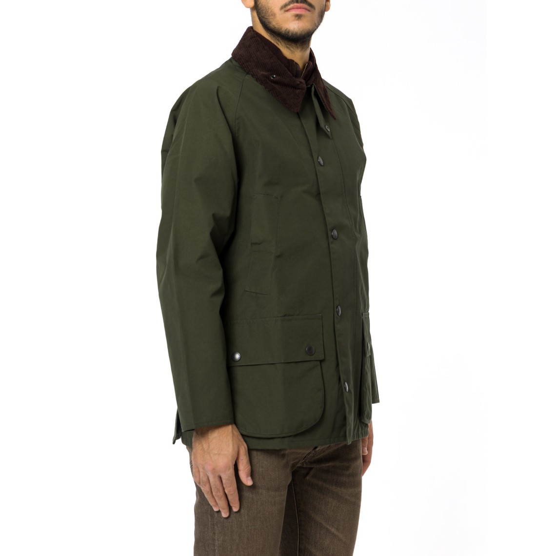Giacca antipioggia Bedale dal taglio classico Barbour