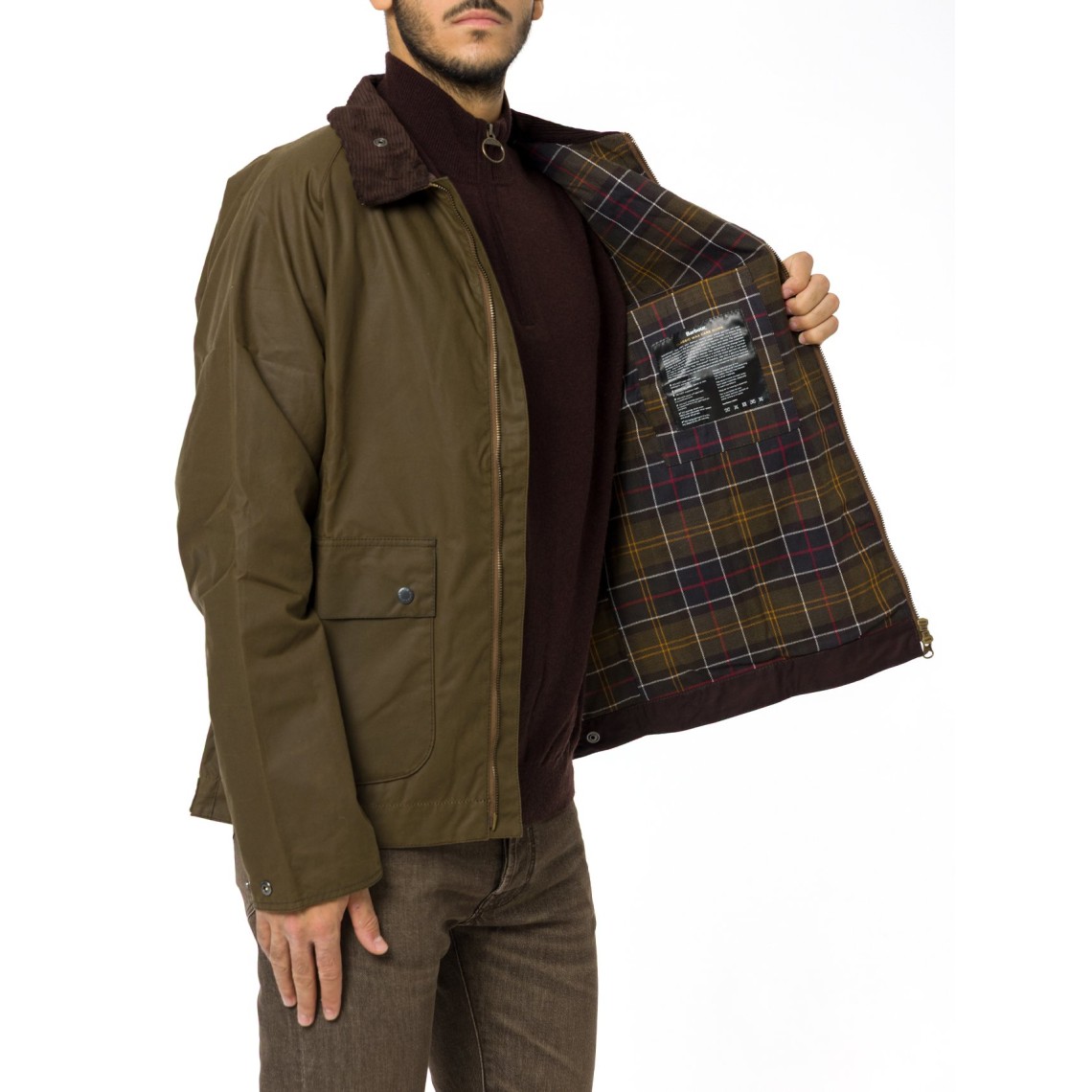 Giacca cerata corta Bedale Barbour