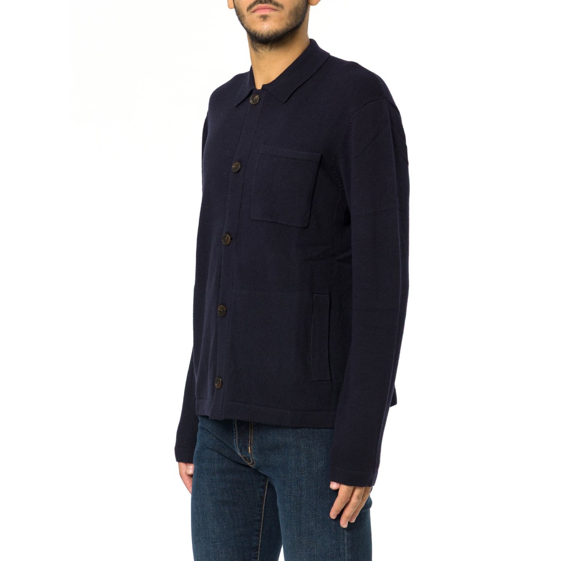 Cardigan in lana Bellam Barbour