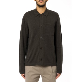 Cardigan in lana Bellam Barbour