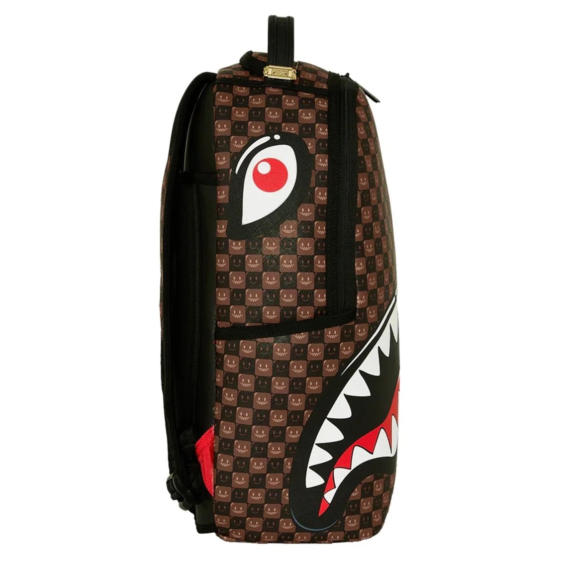 Zaino Sharks in Paris WTF Bubble Brown Check Sprayground