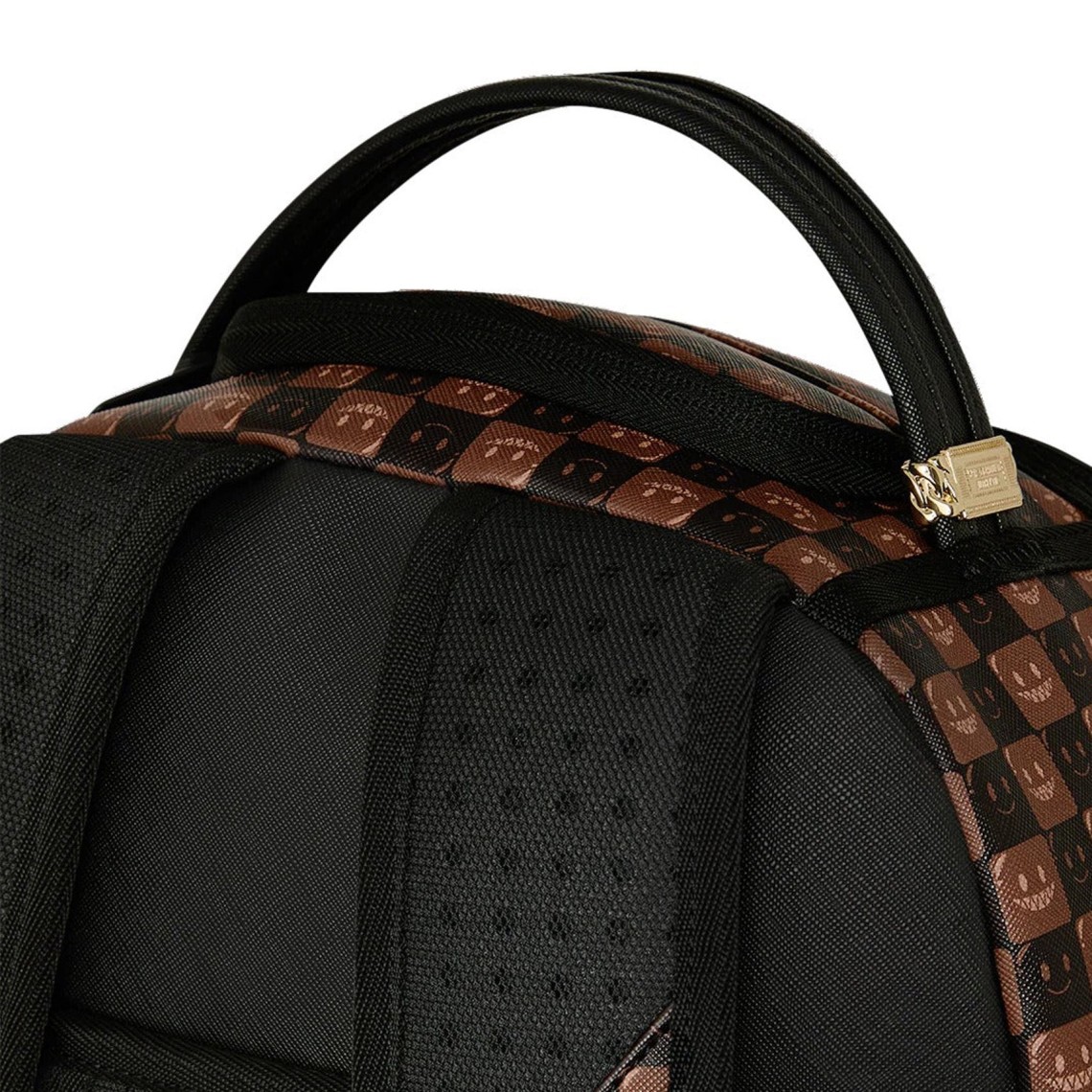 Zaino Sharks in Paris WTF Bubble Brown Check Sprayground